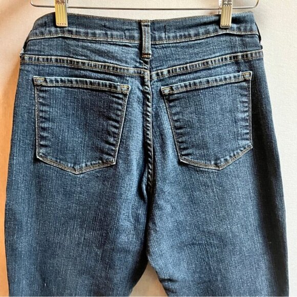 NYDJ tummy tuck high rise bootcut dark wash jeans Sz 14P - Picture 3 of 11